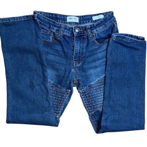 Ring of fire women’s jeans slim‎ size 12 motocross style sustainable denim - Picture 4 of 4